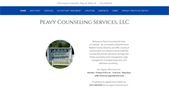 Desktop Screenshot of peavycounselingservices.com